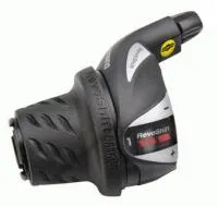 Шифтер SHIMANO Tourney RS36 левый, 3 скорости, индикатор, трос 1800мм, без упаковки, черный, ВЛ-00014825