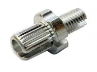 Болт регулировочный тормозного троса V-Brake М10 x 17мм серебристый, ВЛ-00022366