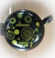 Звонок вело VINCA SPORT d50мм Робокоп, черный, ВЛ-00022875