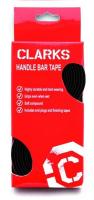 Обмотка руля CLARK`S CHBT корковая+крепеж+заглушки на руль, черный, 3-120