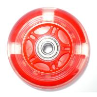 Колесо заднее TRIX для детского самоката 80 мм, с подшипниками ABEC 7, пластик, красный 