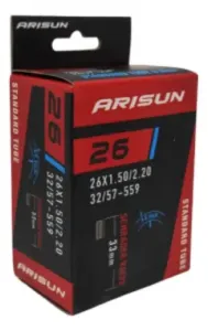 Камера 26"x1.50/2.20 (32/57-559) AV 33мм, 0,9мм ARISUN, ВЛ-00035910