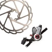 Тормозной набор механический CLARK`S CMD-17ROAD дисковый, черный/серебристый, ВЛ-00022770