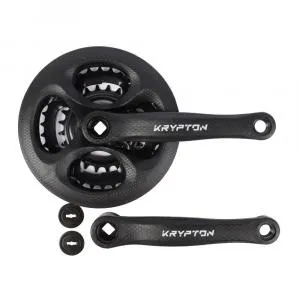 Система шатунов KRYPTON GTR-SP3025P 170мм 24/34/42T с защитой PL+ST квадрат, черный, ВЛ-00036306