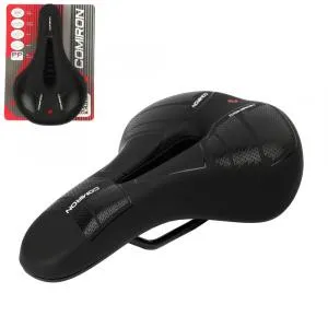 Седло COMIRON BREEZE 280x170 комфорт, черный, ВЛ-00037260