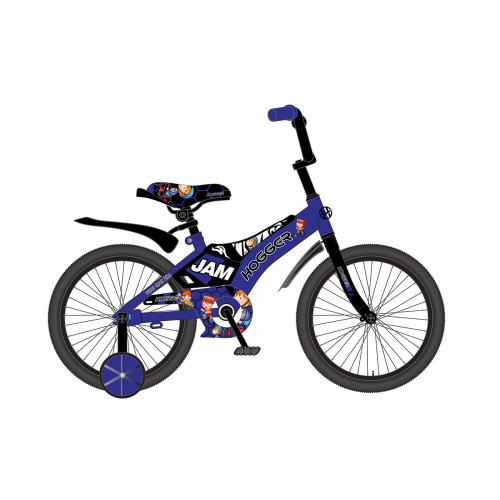 Велосипед детский HOGGER JAM 18 (2021) (one size, синий)