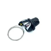 Шифтер SHIMANO Tourney RS36 правый, 7 скоростей, индикатор, трос 2400мм, без упаковки, черный, ВЛ-00026471