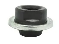Гайка конусная для оси втулки 3/8" TI-627A(2326) Cr-Mo, с пыльником, черный, ВЛ-00028539