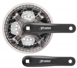 Комплект шатунов (квадрат) PROWHEEL TC-CQ01 1/2"х3/32" 22/32/42 152мм сталь/алюминий, ВЛ-00034282