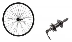 Колесо переднее 29" DA(20 мм) (обод v-br), втулка DISK алюминий, эксцентрик, ВЛ-00035628