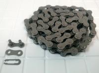 Цепь TEC CT-1H для BMX, 1/2" X 1/8" 110 звеньев, с замком цепи, синий, ВЛ-00034784