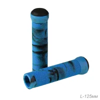 Грипсы 125мм COMIRON синий/черный, ВЛ-00032205