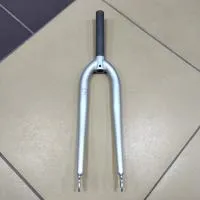 Вилка 24" 1-1/8" STELS жесткая безрезьбовая, серебристый, ВЛ-00011973