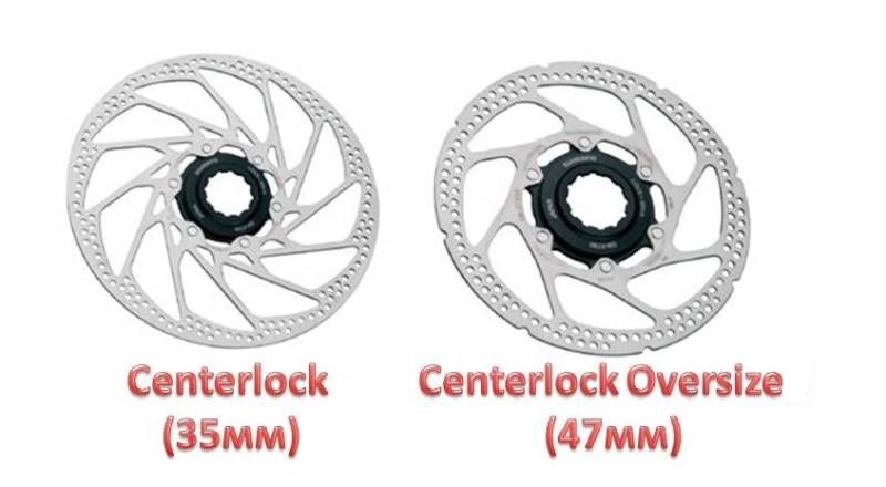 centerlock и centerlock oversize